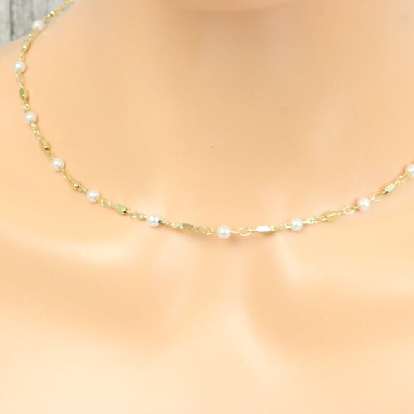 Minimalist Necklace Chain, Elegant Jewelry for Women & Girls | MLCRC2065 - Picture 9 of 10